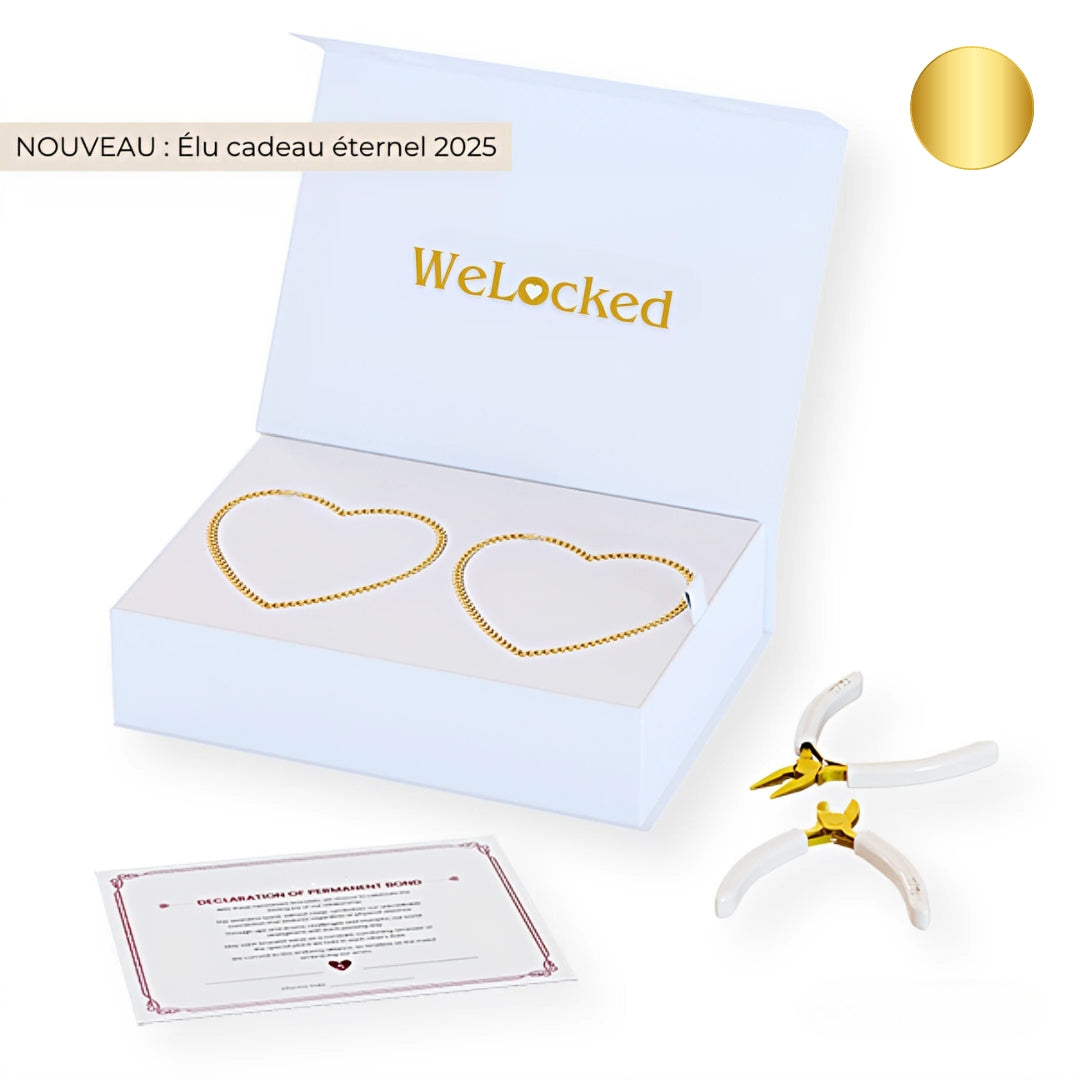 Bracelets permanents "We Locked" - Kit